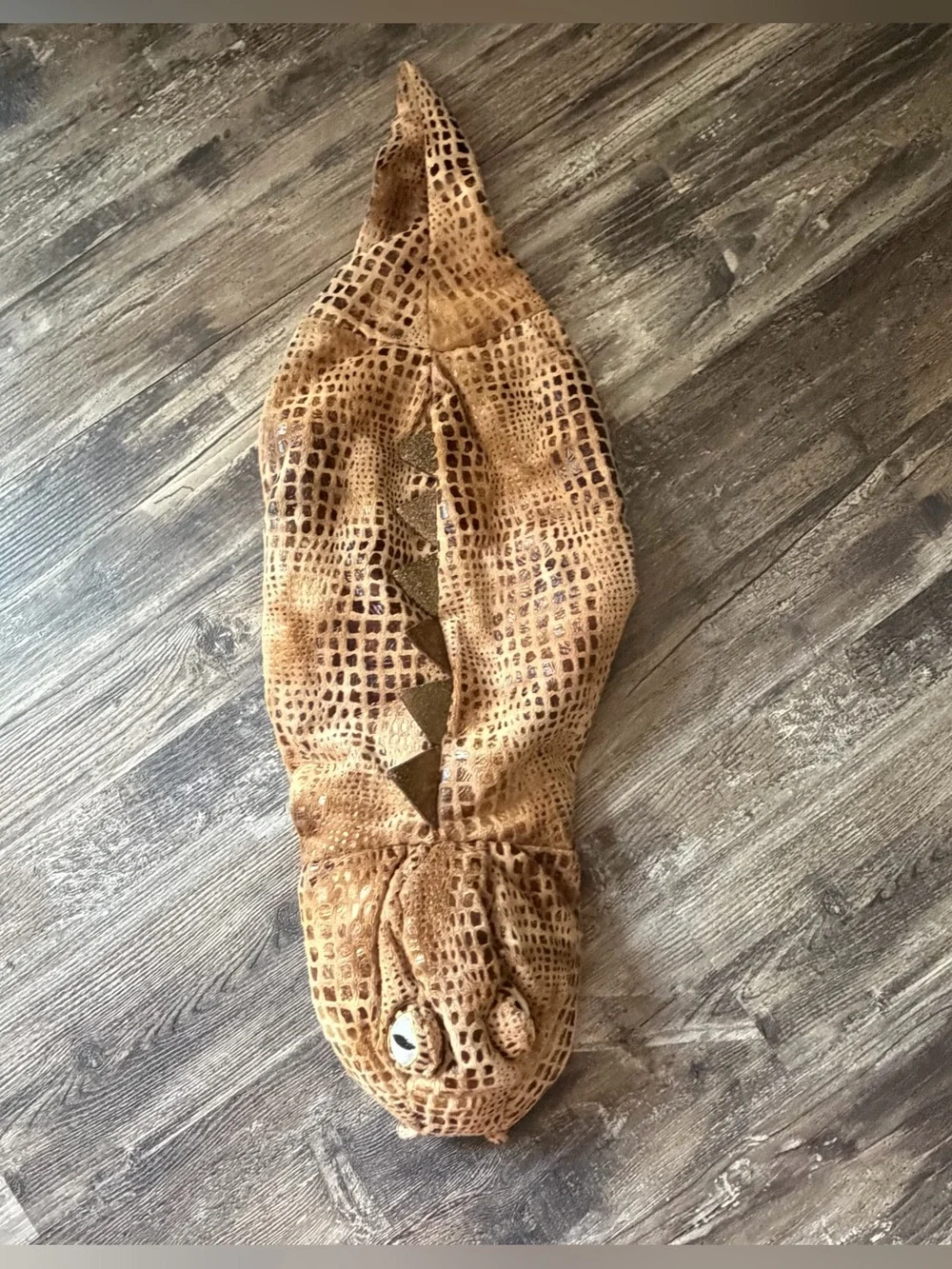 Crocodile Alligator Reptile dog Halloween costume size medium
